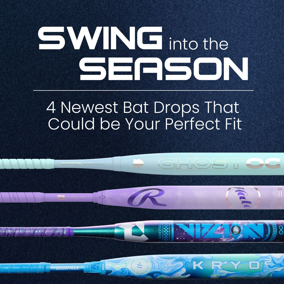 Swing into Season with our Four Newest Bats