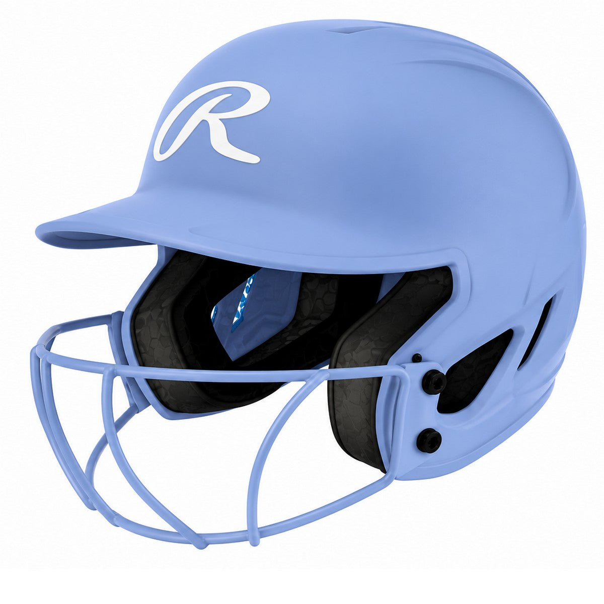 Rawlings Coolflo Max Highlighter Series Youth Batting Helmet with Softball Face Guard