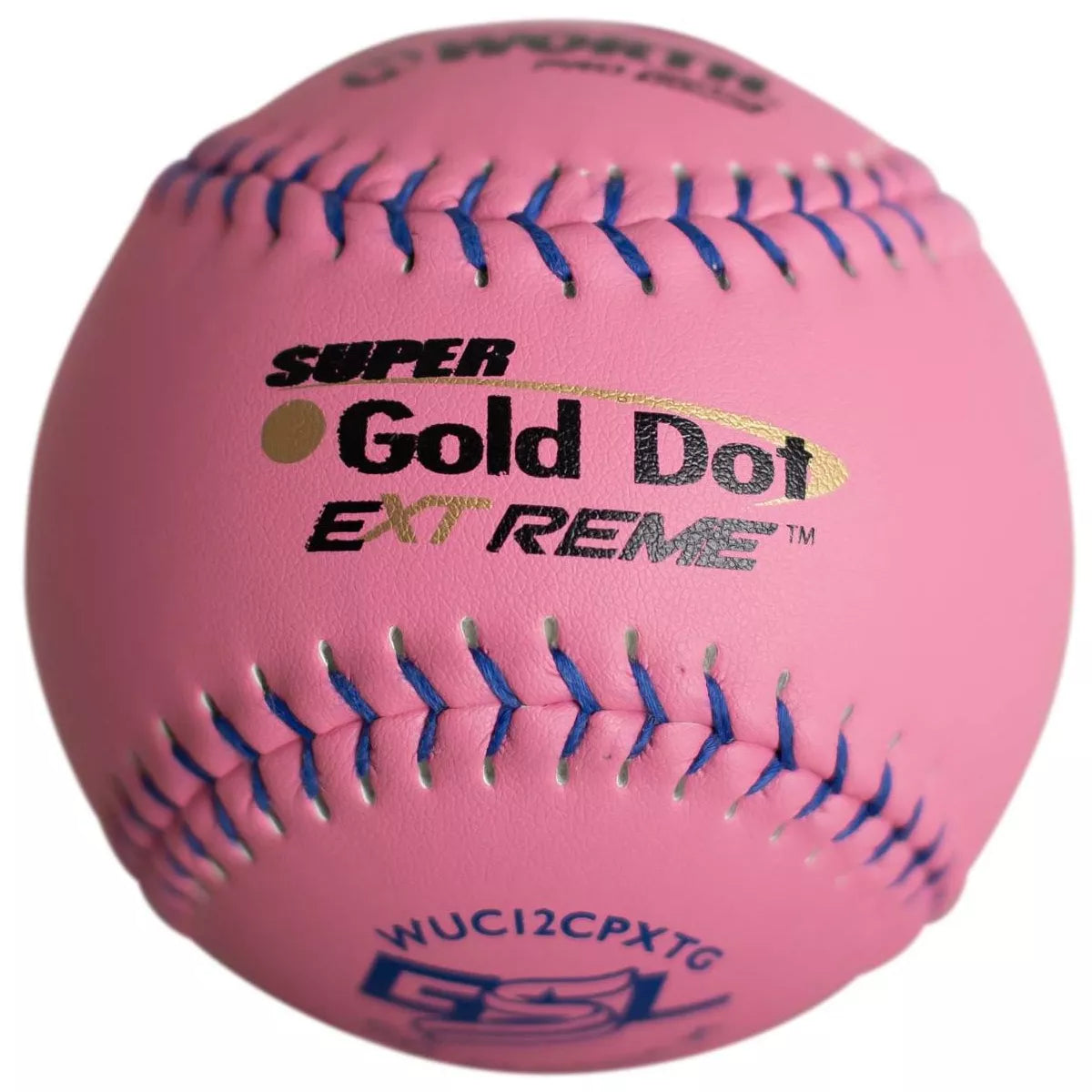 Worth Pink Pro Comp Super Gold Dot XT 12" Slowpitch GSL Softballs DZ