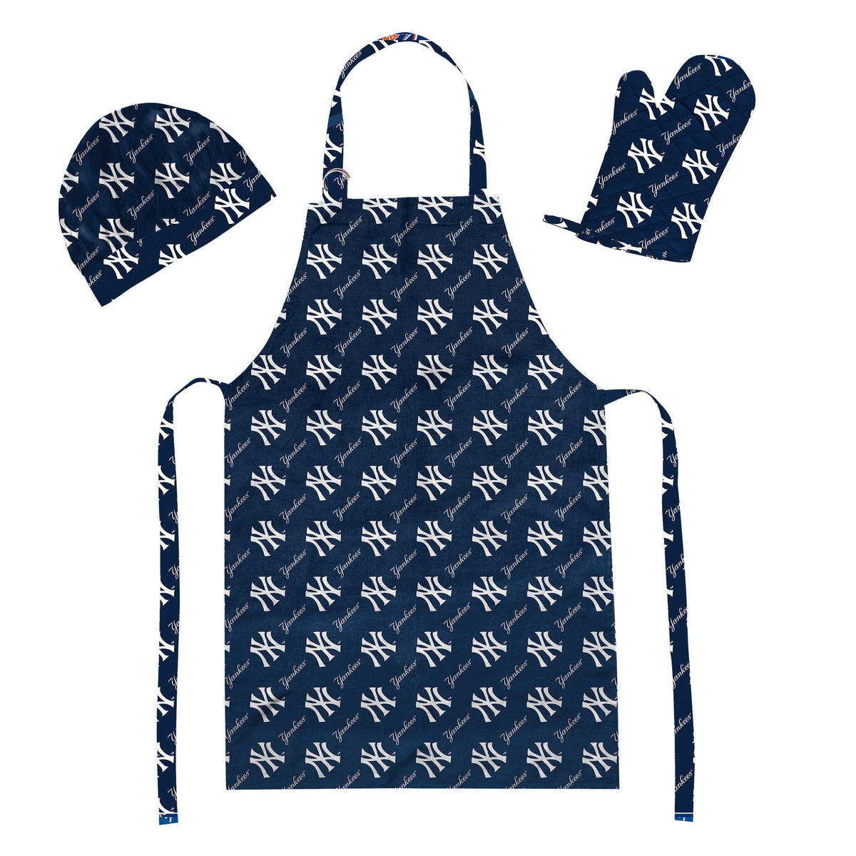 Northwest MLB 3 Piece Set - Apron Oven Mitt and Hat