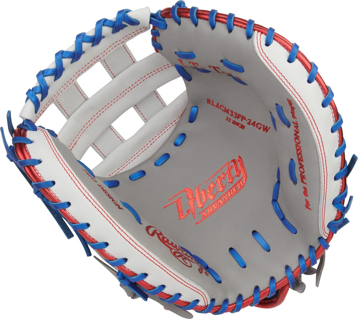 Rawlings Liberty Advanced Series RLACM33FP-24GW Model 33" Fastpitch Softball Catcher's Mitt