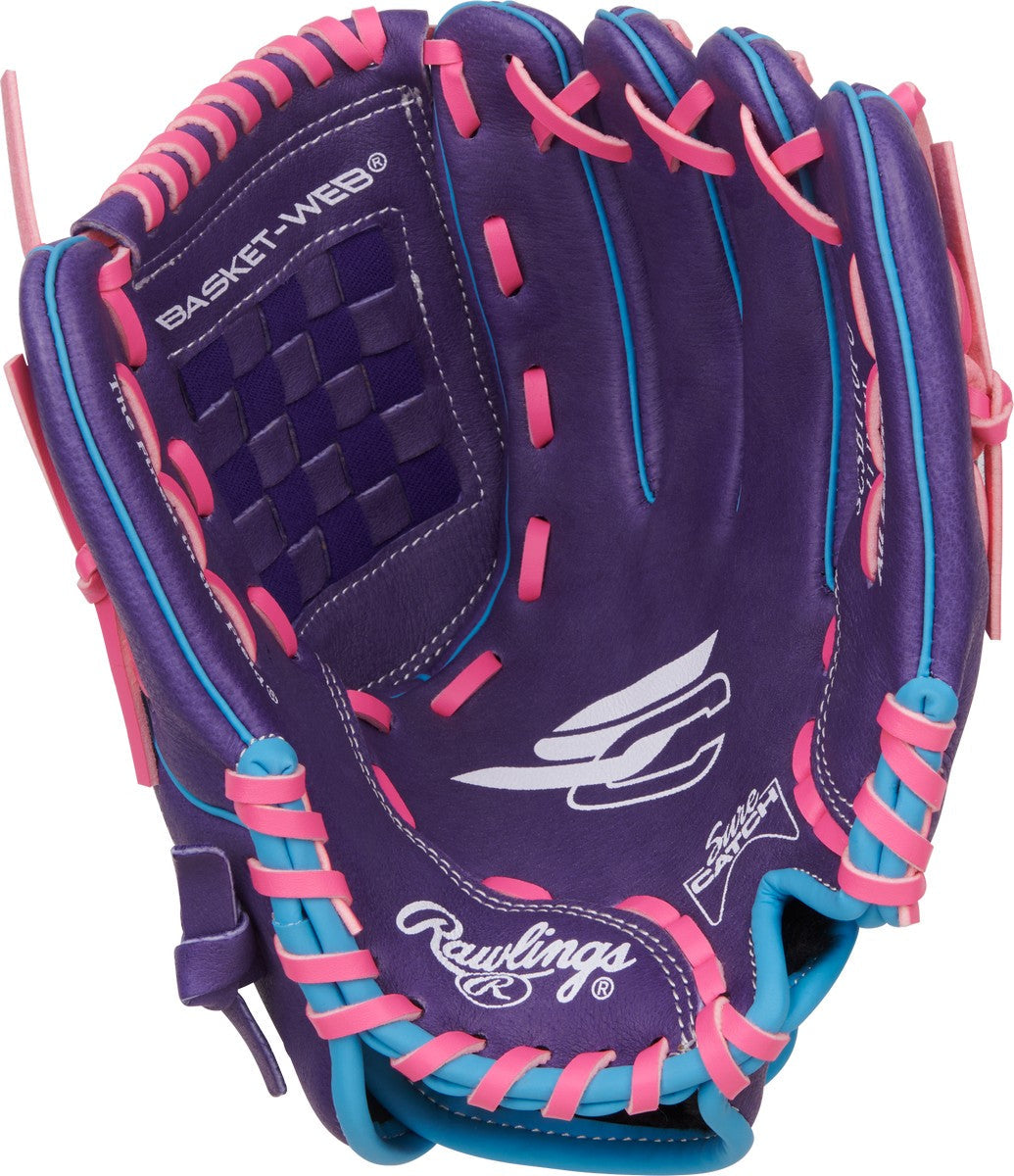 Rawlings Sure Catch Series SCSB110PU Model 11" Youth Fastpitch Softball Glove