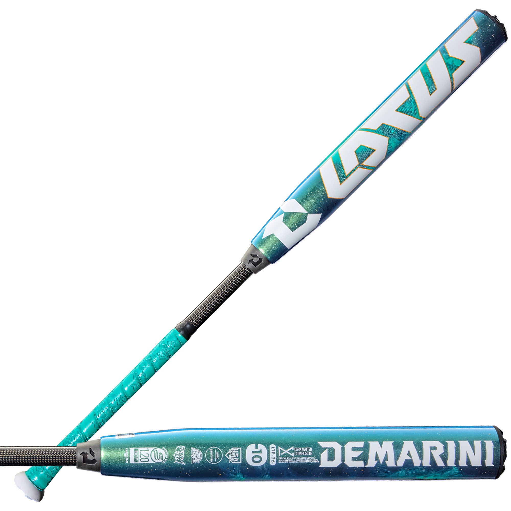 DeMarini 2026 Lotus -10 2-Piece Composite 2-1/4" Barrel Fastpitch Softball Bat
