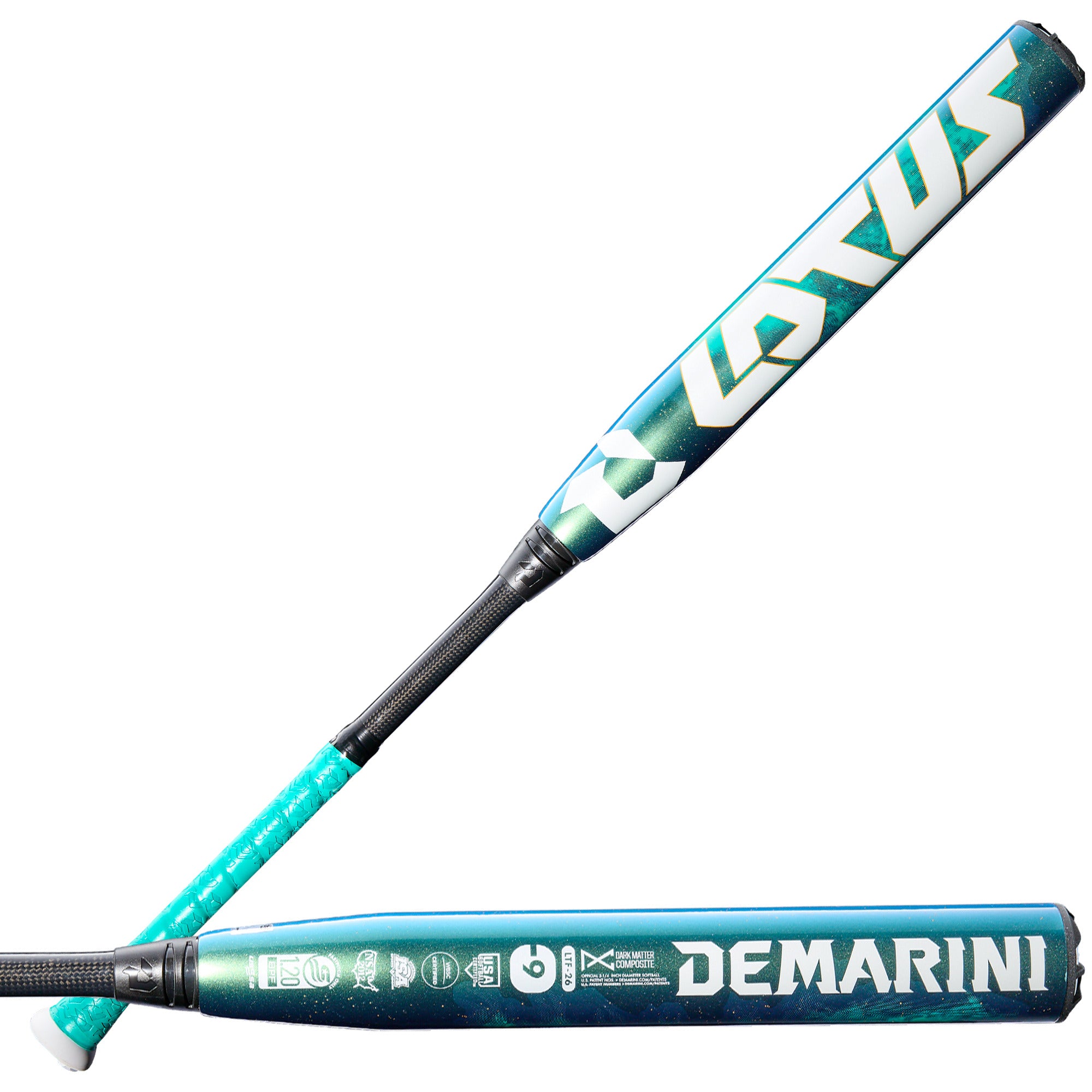 DeMarini 2026 Lotus -9 2-Piece Composite 2-1/4" Barrel Fastpitch Softball Bat