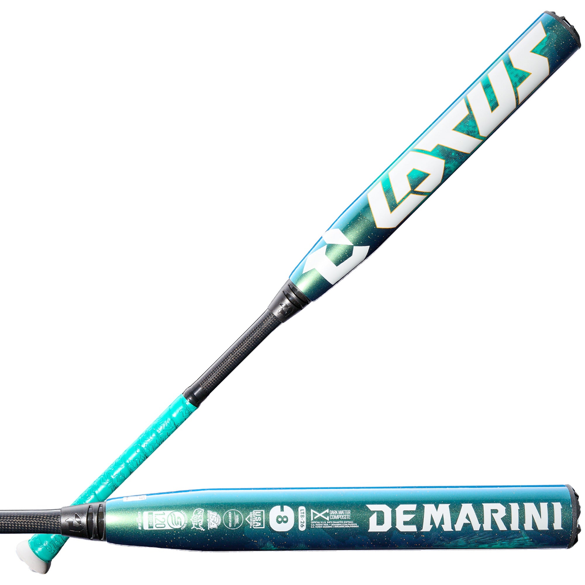 DeMarini 2026 Lotus -8 2-Piece Composite 2-1/4" Barrel Fastpitch Softball Bat