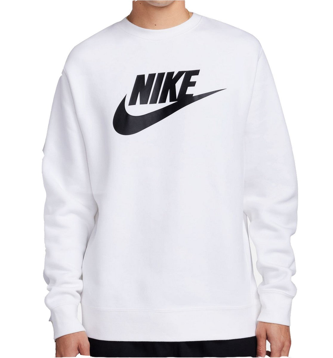 Nike Mens Club Graphic Fleece Crew