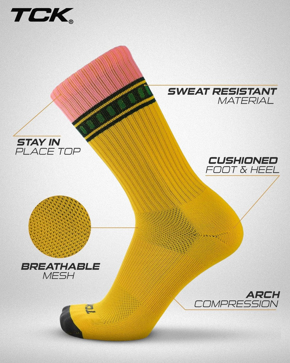 TCK On Point Pencil Crew Socks