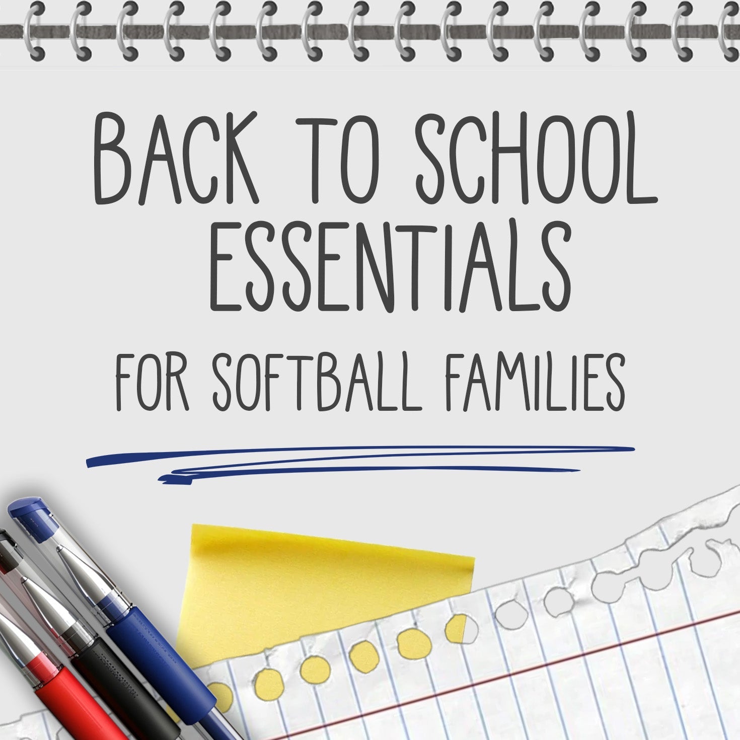 Back-to-School Essentials for Softball Families