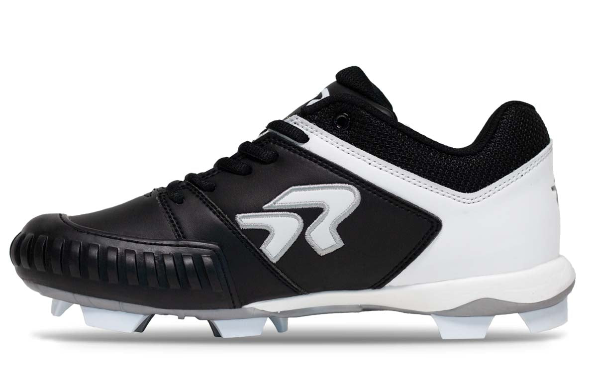 Ringor Flite Womens Softball Cleats with Pitchers Toe