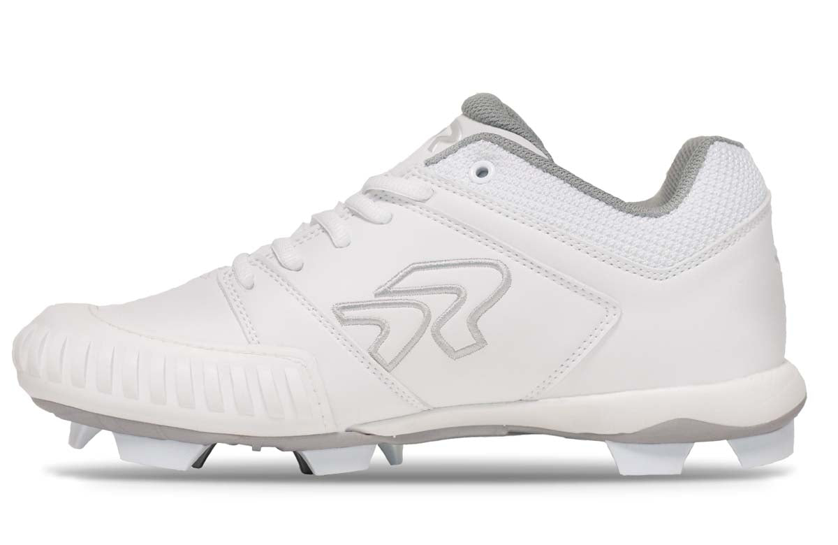 Ringor Flite Womens Softball Cleats with Pitchers Toe