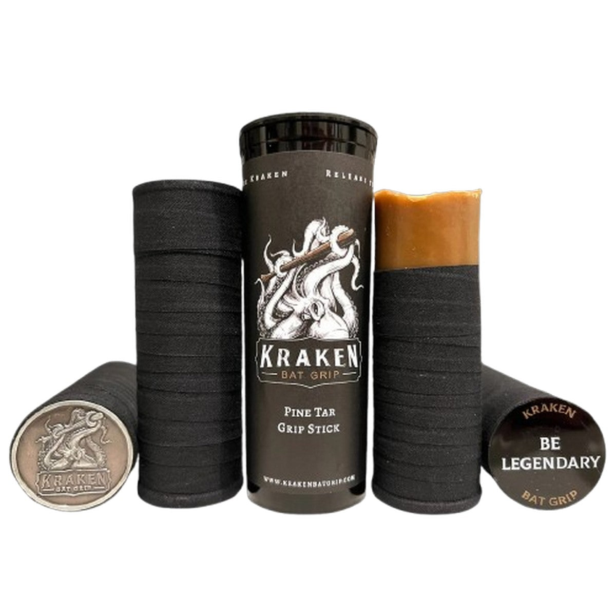 Kraken Traditional Paper Tube Pine Tar Grip Stick