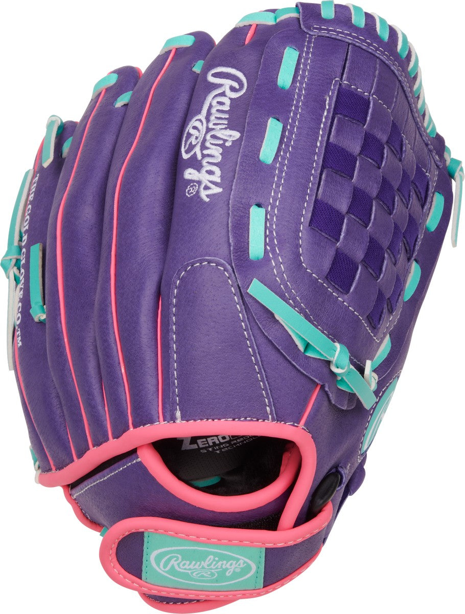 Rawlings Sure Catch Series SCSB115PU Model 11.5" Youth Fastpitch Softball Glove