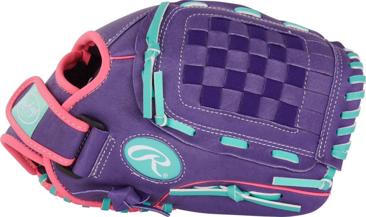 Rawlings Sure Catch Series SCSB115PU Model 11.5" Youth Fastpitch Softball Glove