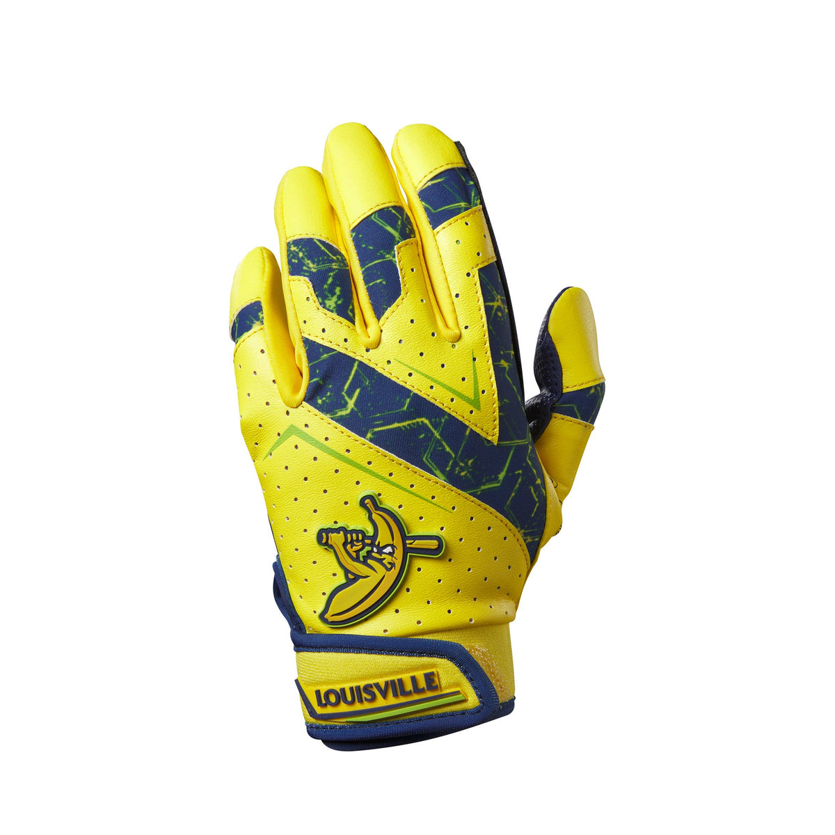 Louisville Slugger Youth Genuine V2 Savannah Bananas Batting Gloves