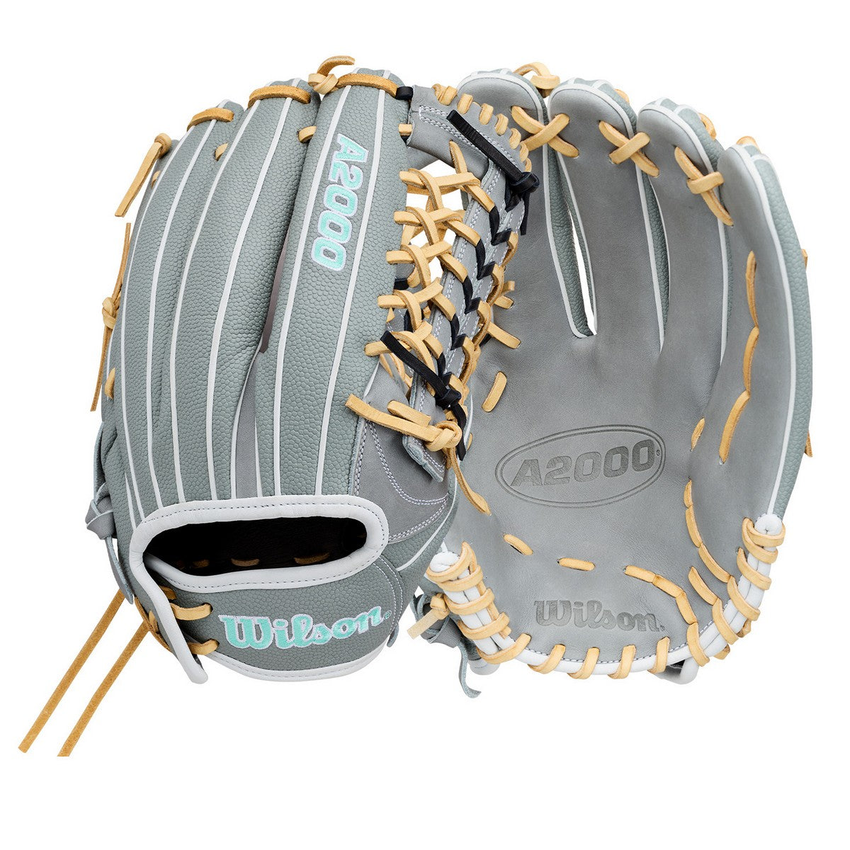 Rawlings Heart of the Hide, Easton Ghost NX, and Wilson A2000 Fielder'