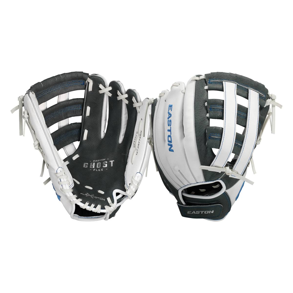 Easton  Ghost Flex Youth Softball 12" T  Arched H Web  Fielders Gloves