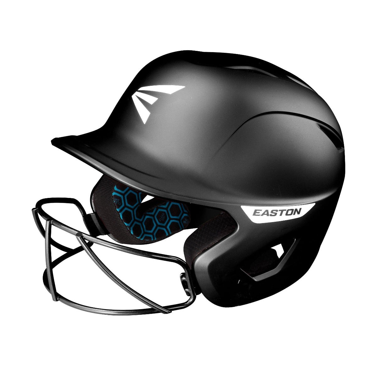 black ghost motorcycle helmet mask Easton Ghost Matte Fastpitch Softball Batting Helmet W/Mask