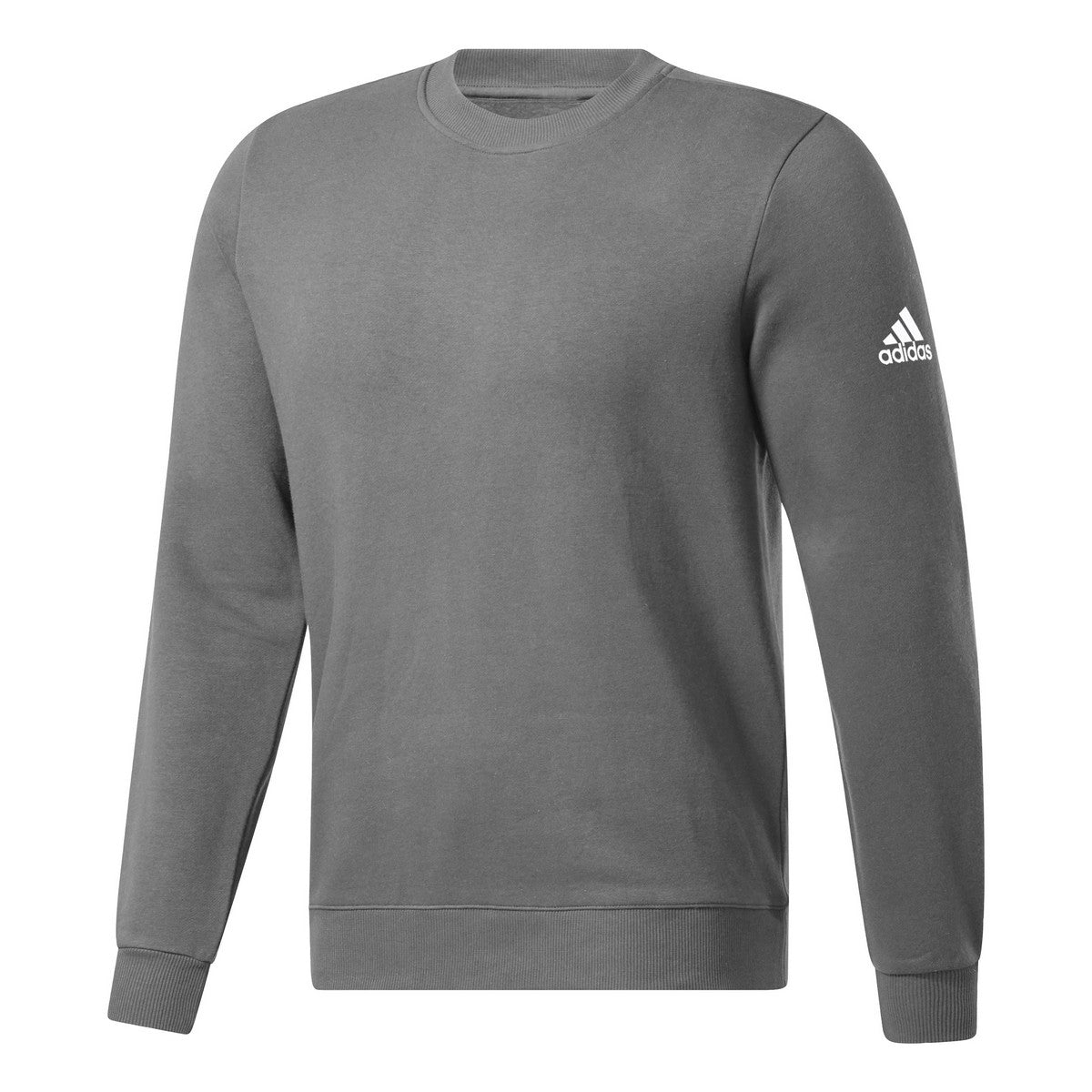 Adidas Mens Fleece Long Sleeve Crew Top