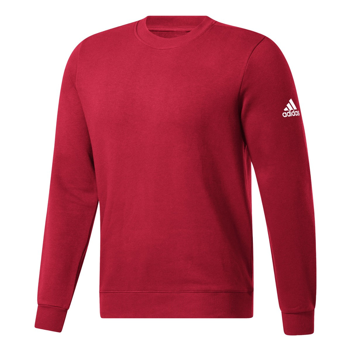 Adidas Mens Fleece Long Sleeve Crew Top