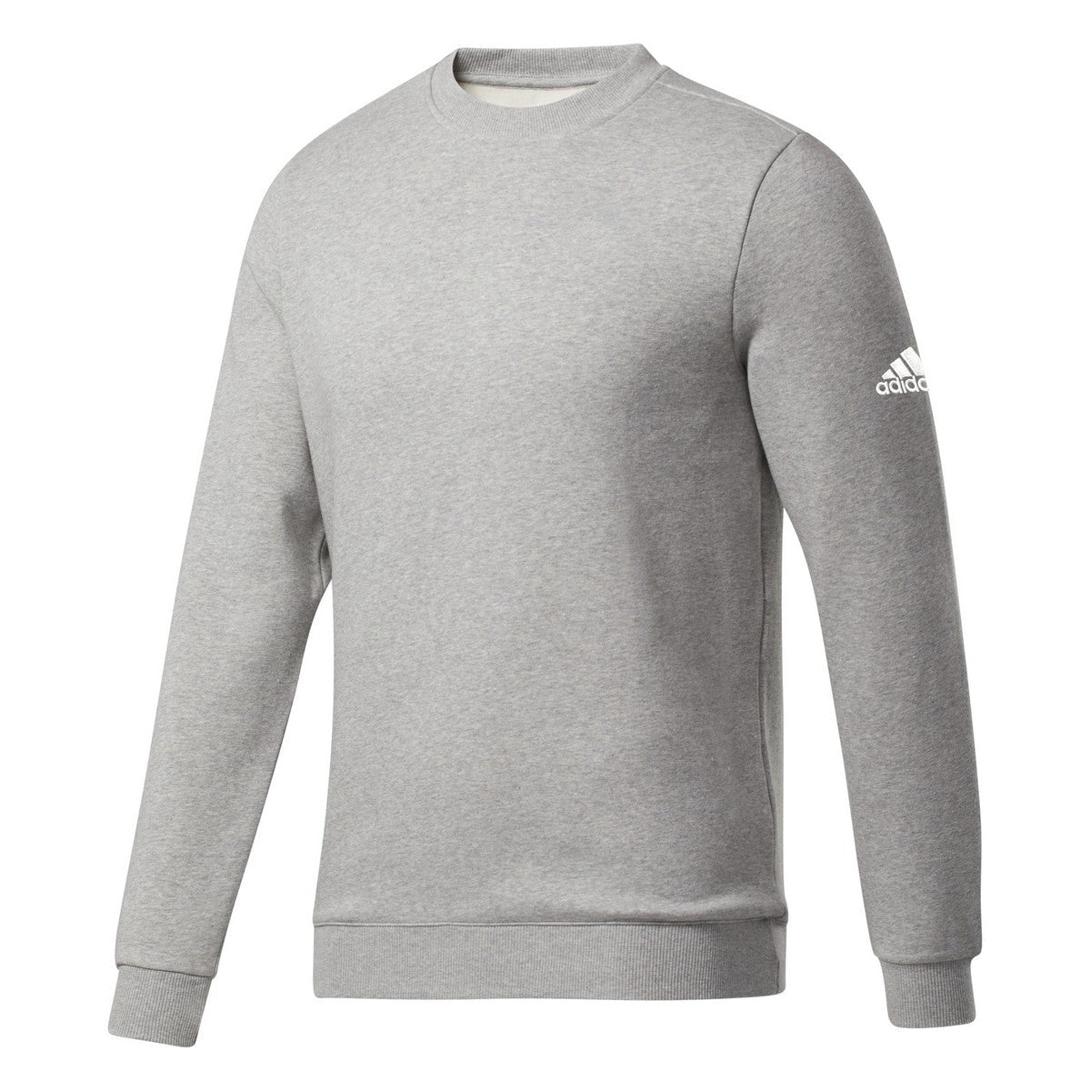 Adidas Mens Fleece Long Sleeve Crew Top