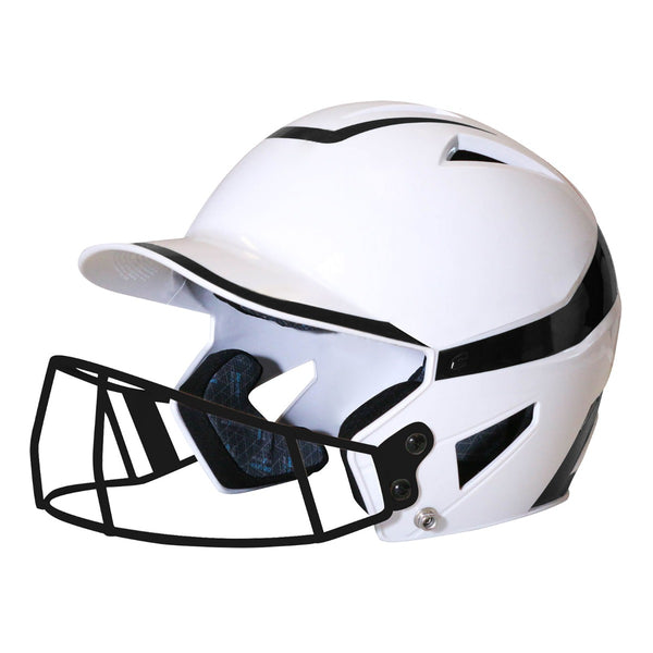 Champro Hx Rise Pro Fp Bat Helmet W/Mask