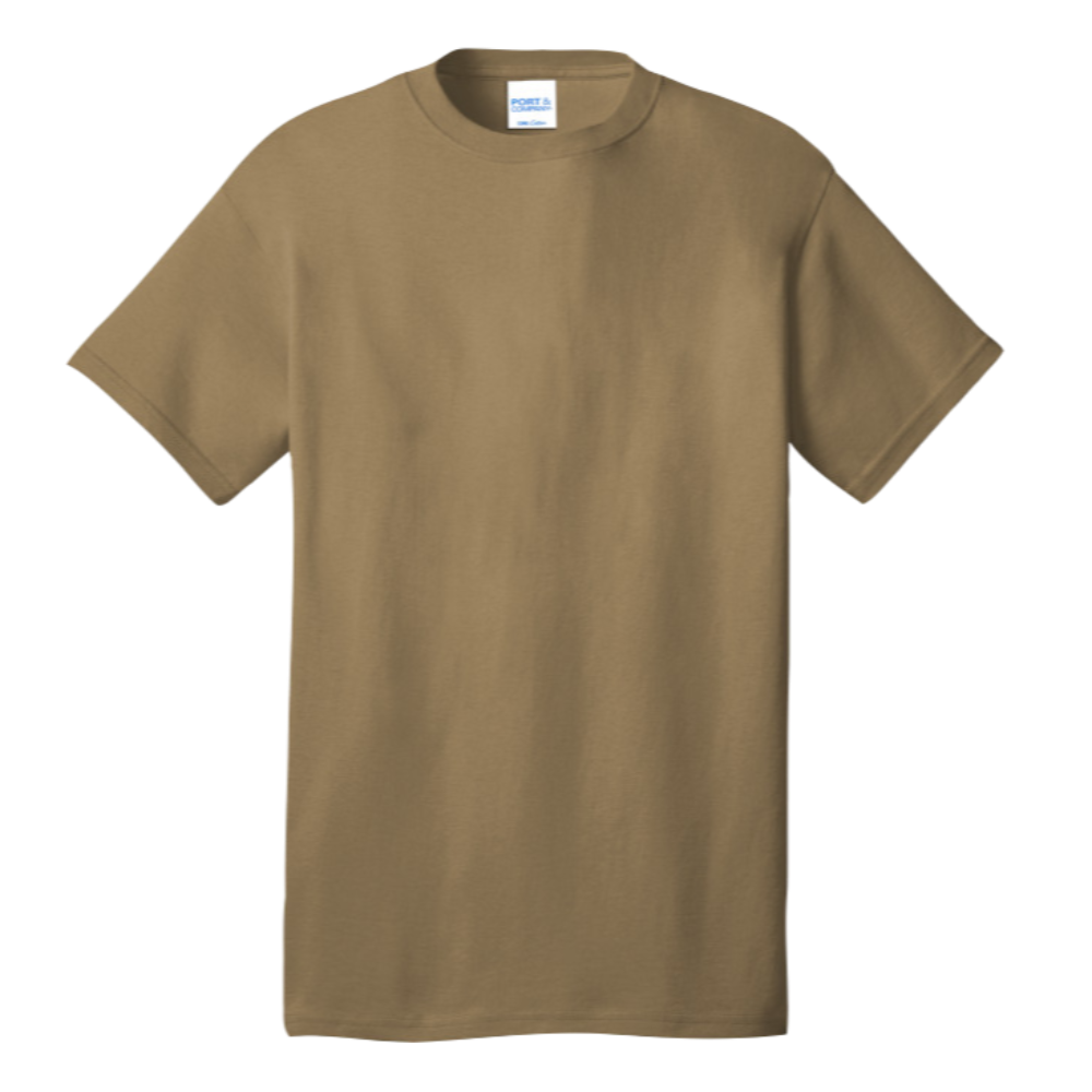 Port & Co. Mens 5.4-oz. Cotton Crewneck T-Shirt