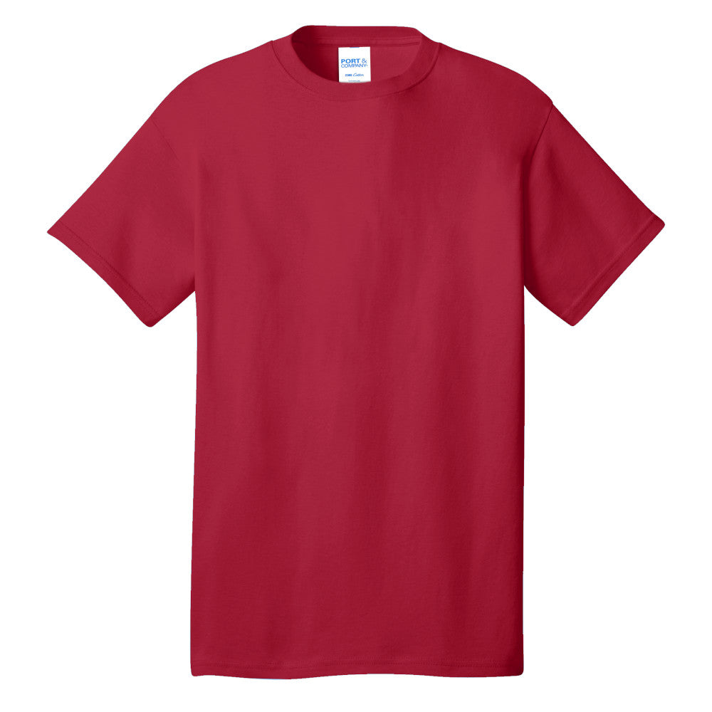 Port & Co. Mens 5.4-oz. Cotton Crewneck T-Shirt