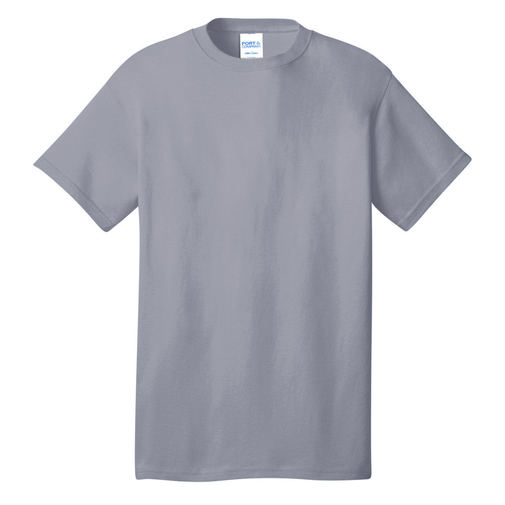 Port & Co. Mens 5.4-oz. Cotton Crewneck T-Shirt