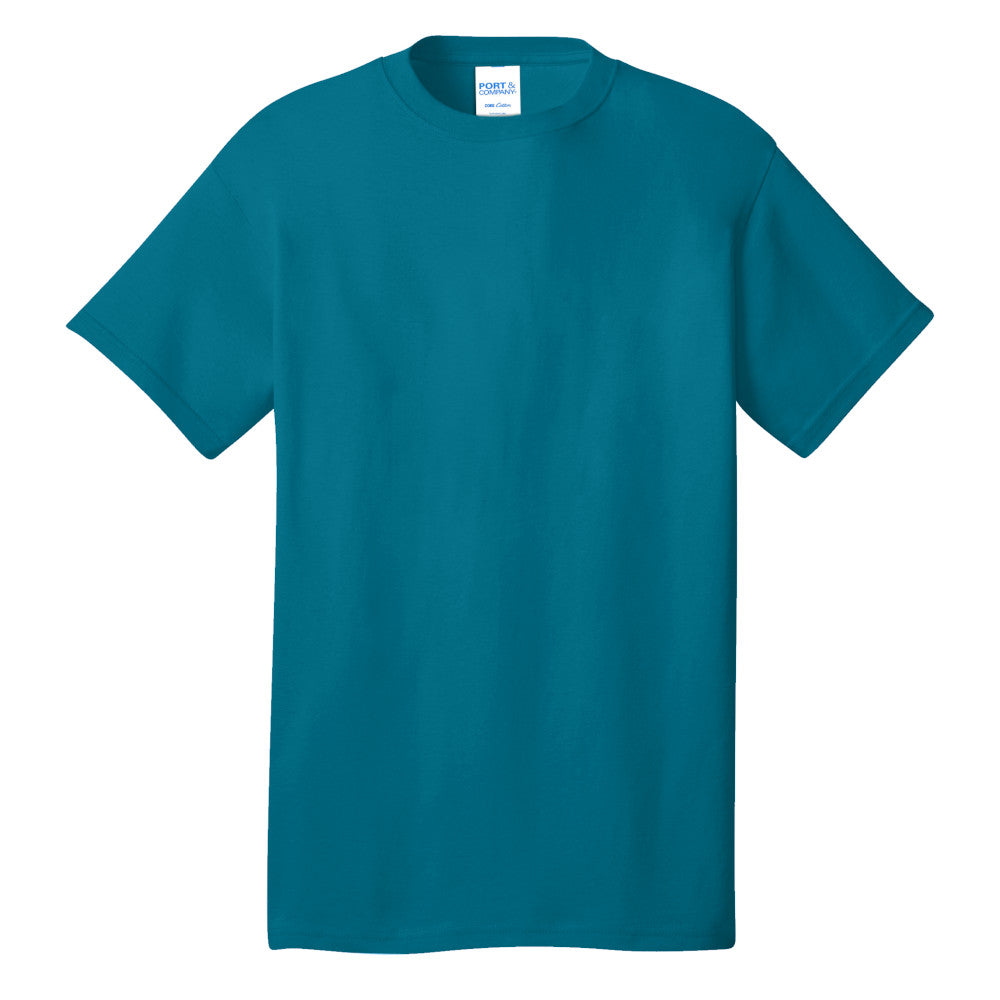 Port & Co. Mens 5.4-oz. Cotton Crewneck T-Shirt