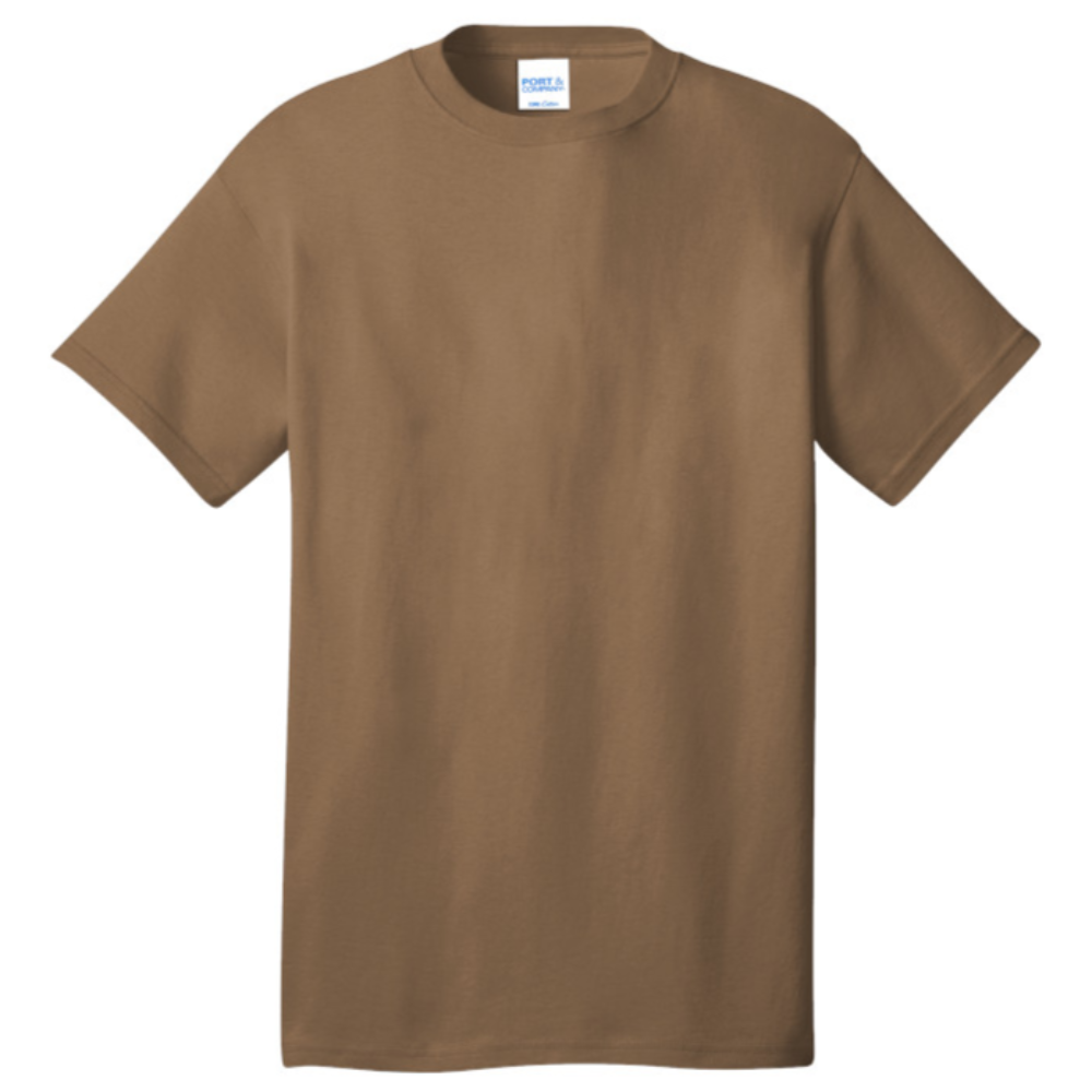 Port & Co. Mens 5.4-oz. Cotton Crewneck T-Shirt
