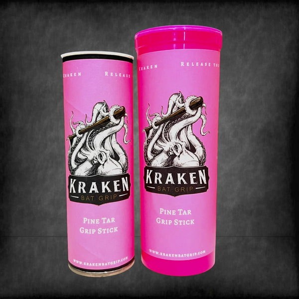 Kraken Traditional Pink Paper Tube Pine Tar Grip Stick