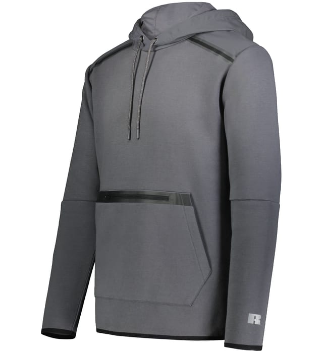 Russell Mens Legend Long Sleeve Tech Fleece Hoodie