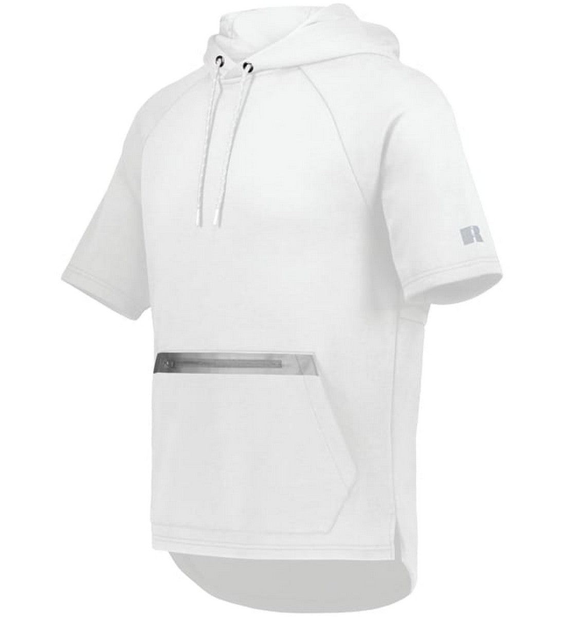 Russell Mens Legend Short Sleeve Tech Fleece Hoodie