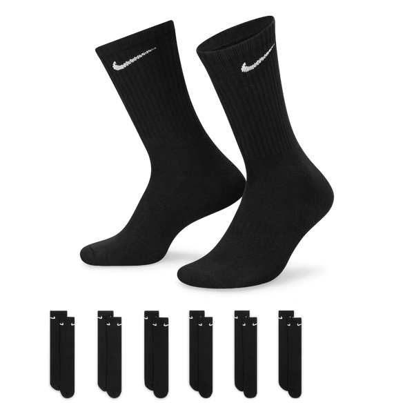 Nike Everyday Cushioned Training Crew Socks (6 Pairs)