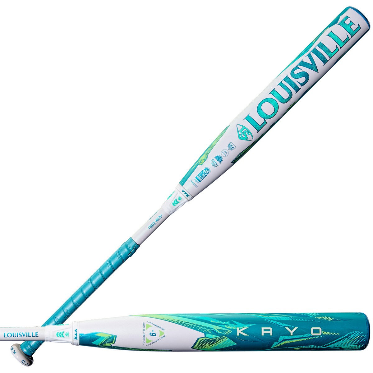 Louisville Slugger 2026 Kryo -9 2-Piece 2-1/4" Barrel Fastpitch Softball Bat