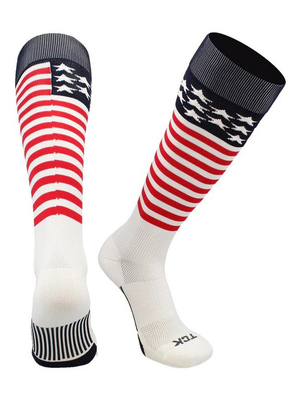 TCK Diamond Bld Stars & Stripes Sock